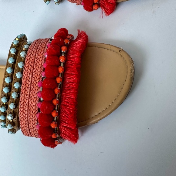 Forever 21 fringe sandals size 9 - Picture 4 of 8